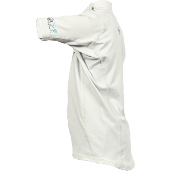 2026 Peak PS Junior Tecwik Short Sleeve Rash Vest 26KTWSS - White